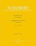Symphony No.7 in B minor D 759 Unfinished (Full Score) -  Barenreiter