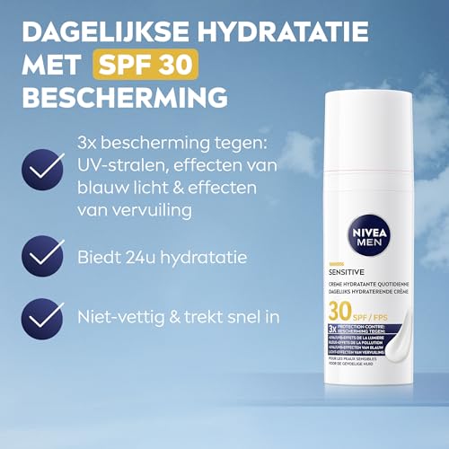 Nivea Men Sensitive Hydraterende Dagcrème SPF30 – 50 ml - View 1
