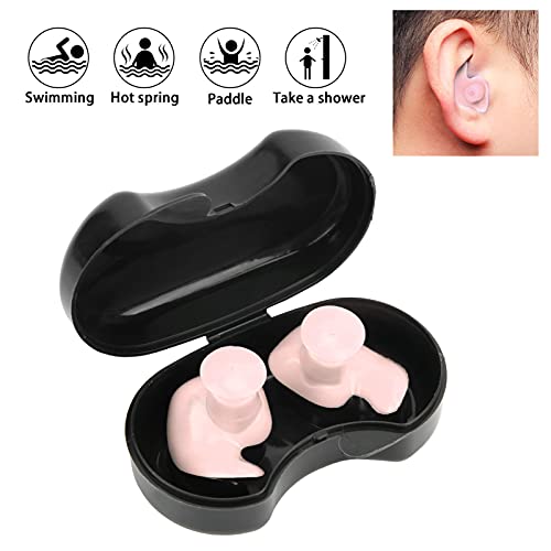 Protetores de ouvido de natação, tampões de ouvido de silicone espiral de silicone profissional para