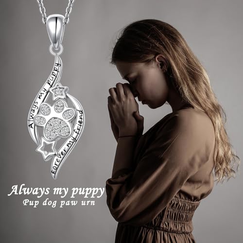 Cremation Necklace for Ashes Sterling Silver Urn Pendant Ashes Holder Memorial Jewelry Ashes Keepsake Pendant Necklace3