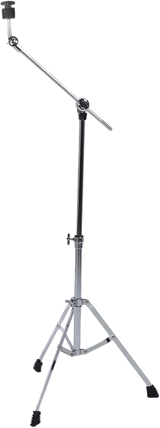 Drum Cymbal Stand, Iron Material, Adjustable Height, Multifunctional for Various Instruments, Ideal for Practice and Touring Musicians 59-120cm