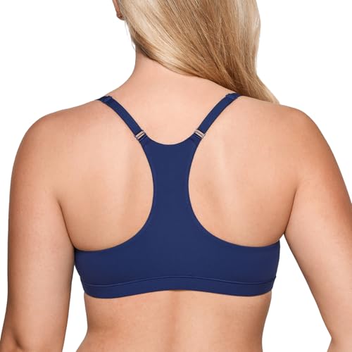 Image of INLYRIC Women's Inbarely Soft Racerback Bralette - Wireless Full Coverage No Padding Unlined Bralette