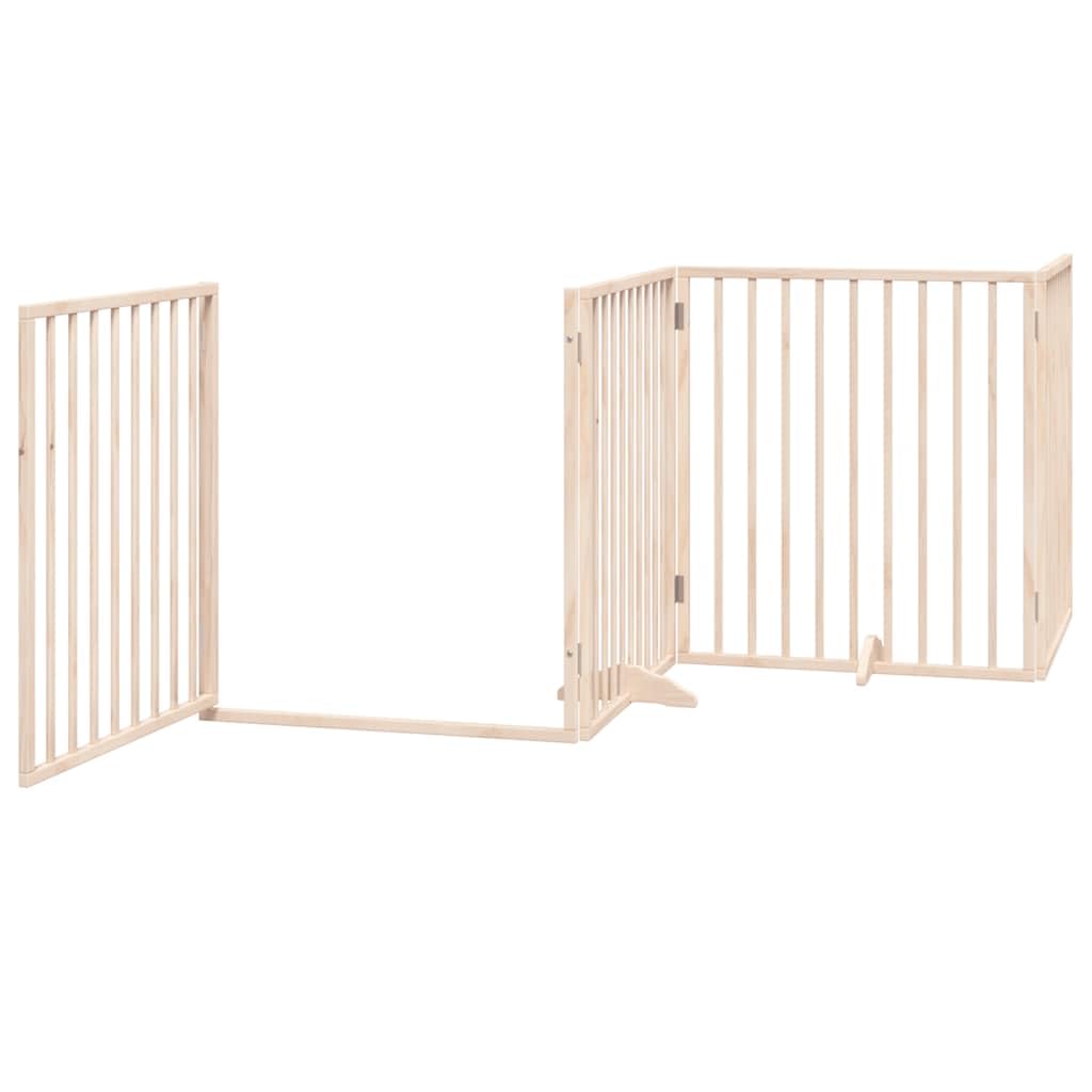 Genérico Puerta para Perros Plegable 10 Paneles Madera de álamo 800 cm,Productos para Mascotas,Productos para Mascotas,Productos para Perros,Casetas y cercados para perros-3155559