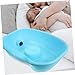 FOMIYES Portable Shampoo Basin for Bedridden Patients Hair Washing Tray for Elderly Comfortable Neck Support for Easy Hair Care at Home and Hospital