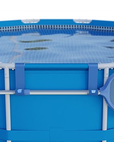 Carrie Box Kescher Halter Blau | 2 Halter | Halterung für Pool Kescher |...