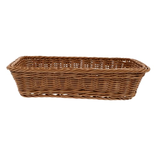 Zerodeko Cesta De Almacenamiento De Ratán Cesta para Mesa De Té Elegante Soporte para Frutas Hogar