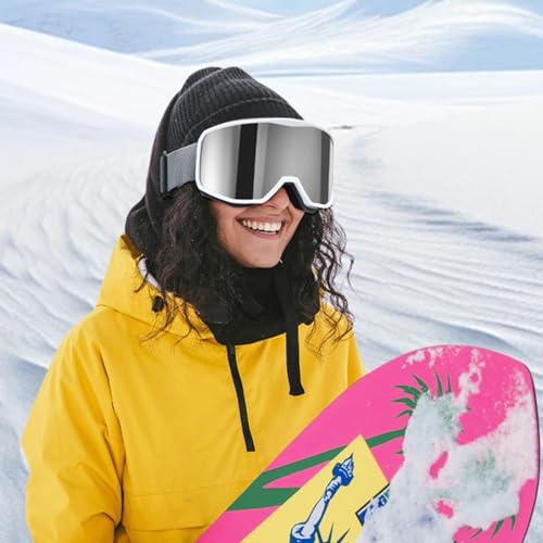 Gafas de esquí de doble capa con protección ocular para exterior 5