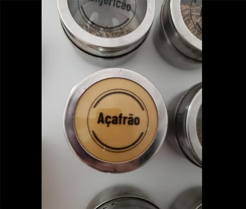 80 Etiquetas Transparentes Para Alimentos E Pote Temperos