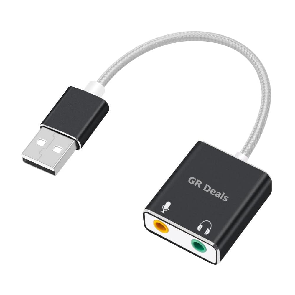 GR Deals USB Sound Card for Laptop PC, 7.1 CH USB Sound Card l USB2.0 to Aux 3.5mm Audio Adapter Compatible with Laptop, PC, Windows, Mak, Linux, Gaming Console etc. (Multicolor)-image-18