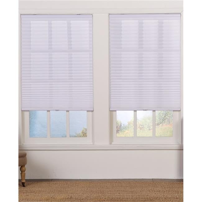 212 Main Cordless Light Filtering Pleated Shade - White - 33 x 48 in., MI2757642
