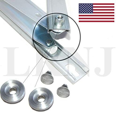 LRNJ FRONT OR REAR WINDOW REGULATOR MECHANISM BROKEN ROLLER REPAIR REBUILD FIX KIT SET OF 2 ROLLERS COMPATIBLE WITH LAND ROVER DISCOVERY 1 & DISCOVERY 2 MODELS PART # URY1 X 2
