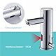 Auralum Automatischer Sensor Wasserhahn Infrarot badarmaturen waschtischarmatur Mischbatterie 18,2cm hoch