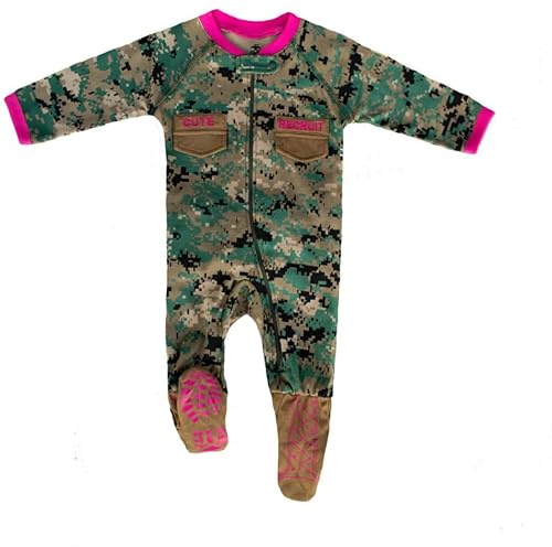 Marine Woodland Girls Baby Uniform Crawler miniatura 1