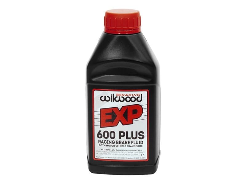 Wilwood 290-6209 EXP 600 Plus Racing Brake Fluid, Single 500 ml Bottle (Each)