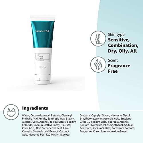 Proactivmd Exfoliating Face Wash - Gentle And Hydrating Facial Cleanser And Acne Treatment For Sensitive Skin, 6 Oz #TOP7