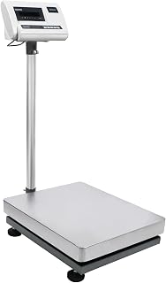 US Solid 240 lb x 0.02 lb Digital Bench Scale - 16x20" Stainless Platform, 110kg Postal Shipping Scale w/ LB/KG, Piece Counting