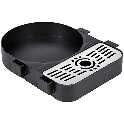 ONVAYA® Airpot - Jarra térmica, termo, dispensador de bebidas, acero inoxidable mate, doble pared (bandeja de goteo para bomba de 1,9 litros)