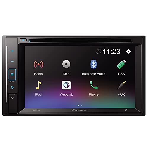 PIONEER AVH-240EX 6.2" Resistive Glass Touchscreen Bluetooth DVD Receiver (Certified Refurbished)
