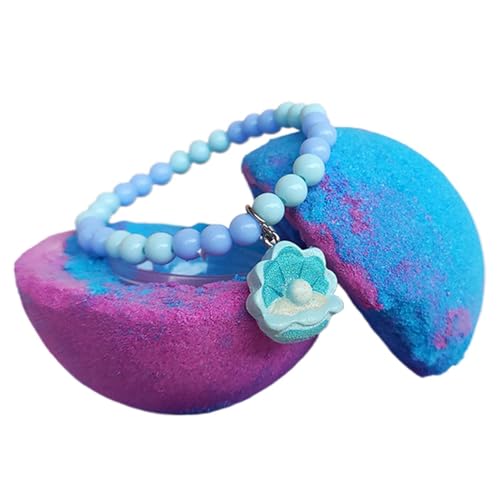 Bola De Sales De Baño Con Efecto - s Finas Aromáticas Y Relajantes - Bola de Sal para Baño en Tina con Pulsera Interior - Para Niños Niñas Pequeños Hogar Viaje Dormitorio Cumpleaños