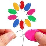 10PCS Needle Threader for Hand Sewing,ALLICAVER Simple Needle Threaders Tool for Small Eye Needles,