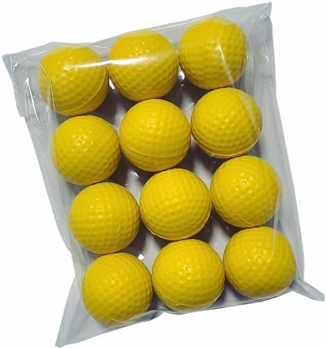 ノーブランド品】無地 練習用 ゴルフボール 100ヶセット