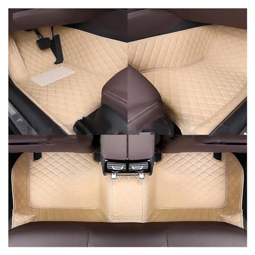 Tapis de sol voiture personnalisé Jaguar XJ XJ6 XJ8 XJL XJS XJR beige sur mesure