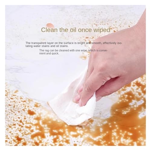 Pegatinas autoadhesivas de mármol lavables para azulejos de cocina y baño 4
