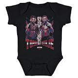 500 LEVEL UFC Freedom 250 Ilia Topuria Vs. Justin Gaethje Matchup One-Piece Infant Bodysuit (Black, 12M)