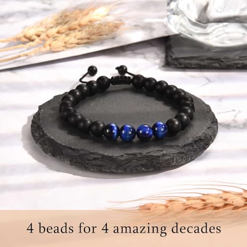 13th 16th 18th 21st 30th 40th 50th 60th Birthday Gifts for Boys Men Him, 11-21 30-60 Year Old Boy Male Man Birthday Gifts Birthday Bracelet for Son Brother Grandson Nephew Dad Husband Friend Boyfriend2