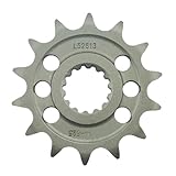 Langlebig: Das Kettenrad für Motorradmotoren ist robust, langlebig und hat eine lange Lebensdauer. Es ist ein hervorragendes Zubehör.