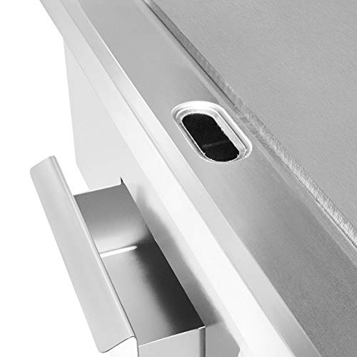 ALDKitchen Electric Griddle | Teppanyaki Half Flat and Half Grooved Grill with Double Thermostat | No Plug | Manual Control | 29.00’ x 18.00’ | 110V (Grid/Flat 29"x18") ALDKitchen Electric Griddle | Teppanyaki Half Flat and Half Grooved Grill with Double Thermostat | No Plug | Manual Control | 29.00’ x 18.00’ | 110V (Grid/Flat 29"x18")