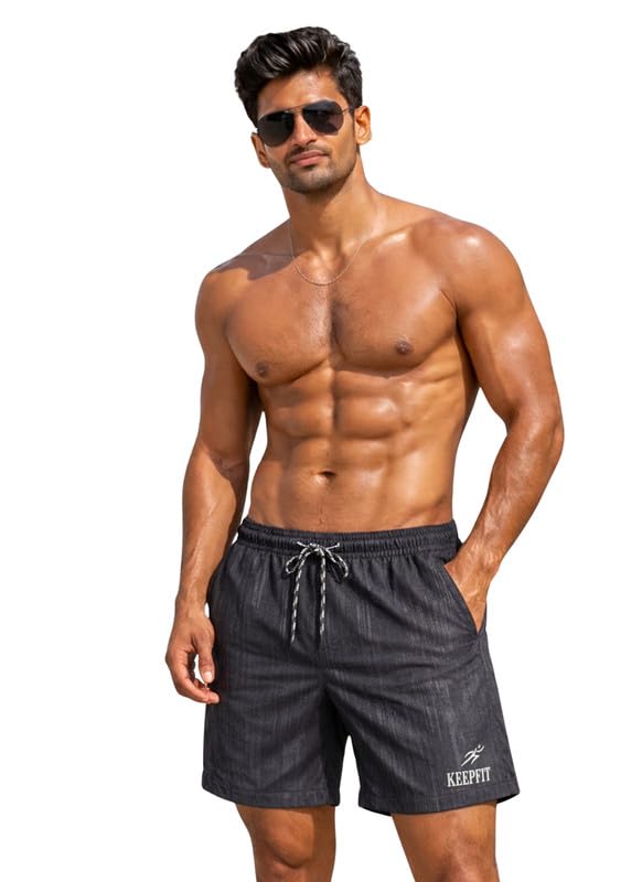 Men's Four-Way Stretch Printed Watershorts with Zipper Pockets-image-12