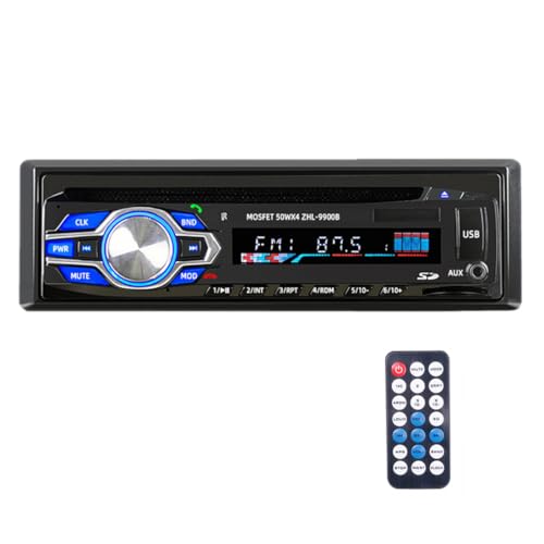 Radio para auto con CD DVD y Bluetooth manos libres miniatura 1