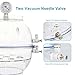 Amagogo Vacuum Dryer Accessory Reliable Industrial Use Convenient Easy to Use Professional Practical Double Valves Vacuum Desiccator