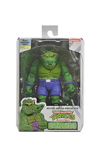 NECA Teenage Mutant Ninja Turtles Archie Comics Stump Wrestling Leatherhead 7