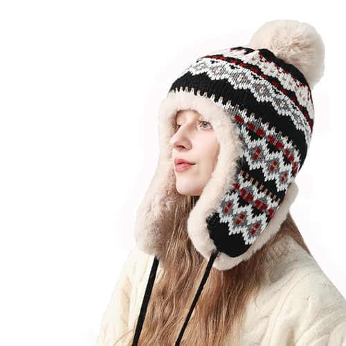 Bonnet tricoté femme contre le vent glacial : l'isolation YAMEE