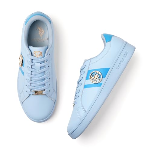 Image of U.S. POLO ASSN. Emery 3.0 Nude Sneakers Shoes with Premium Upper