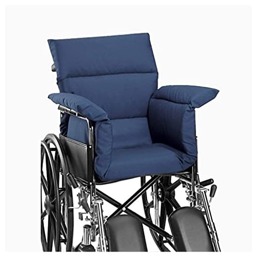 WXQY Soft Warm Breathable Wheelchair Cushion, Breathable Orthopedic Seat Cushion for Wheelchair, Thick T-Shaped Pillow Anti-decude Mattress Soft and Warm Blue