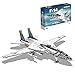 Produktbild IPOT Technik Flugzeug Bausteine Satz, 1600+Teile F-14 Tomcat Ebene Modellbausatz kompatibel mit Lego