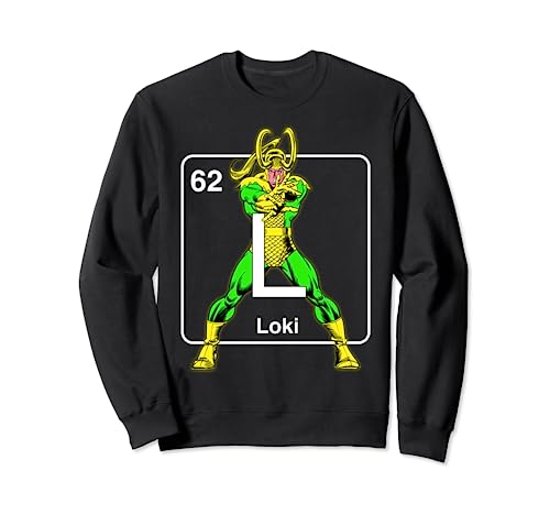 Sweat Marvel Avengers Loki Element idéal pour vos soirées streaming