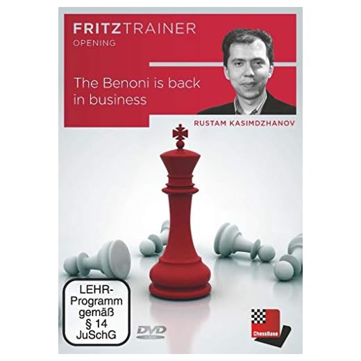 The Benoni is back in business: Fritztrainer - interaktives Video-Schachtraining