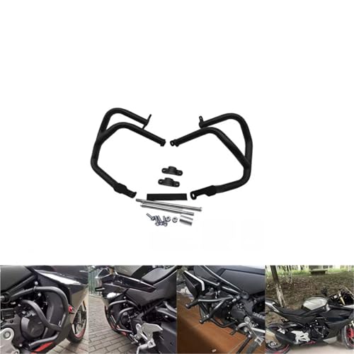 Modification Cfmoto 450SR barre sécurité et pare-chocs de course monobras - 6