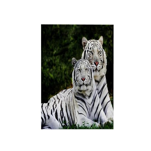 3D Rose White Tigers TWL_54187_1 Towel, 15