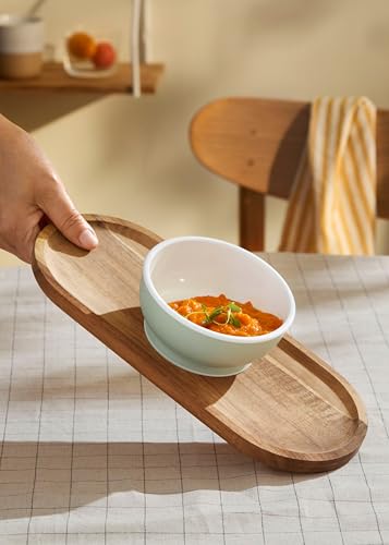 BabyBjörn Baby Bowl, 2-Pack, Powder Green, Small - Image 2