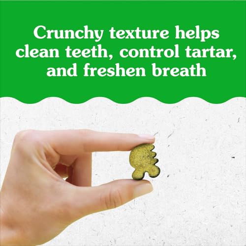 GREENIES Feline Cat Treats Natural Dental Care, Oven Roasted Chicken Flavour, 9.75oz. Tub image 5
