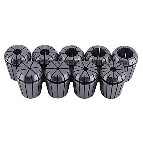 Pince de serrage ER32 lot de 9 pièces en acier rectifié de haute précision