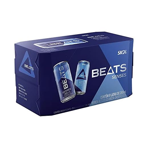 Pack de Drink Pronto Beats Senses 269ml Lata 8 Unidades