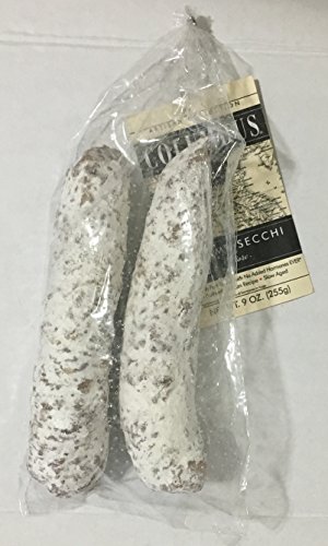 Columbus Salame Company Artisan Salame Secchi Fiore 2 Pack (Approx. 9 Oz.)