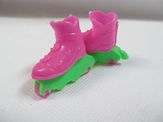 Fat-catz-copy-catz Set of 6 Made for Dolls Fashion Roller Skates & Princess Fairy boots shoes heels & accessories