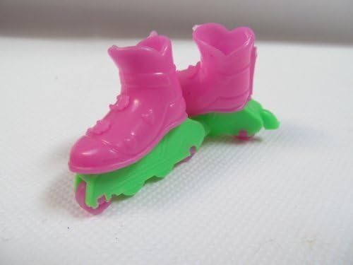 Fat-catz-copy-catz Set of 6 Made for Dolls Fashion Roller Skates & Princess Fairy boots shoes heels & accessories